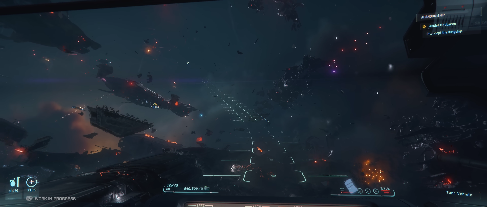 Gameplay du build du playtest interne